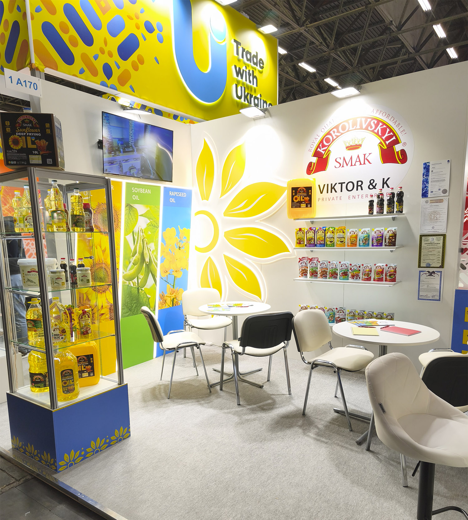 Стенд компанії Віктор і К на SIAL Paris 2026